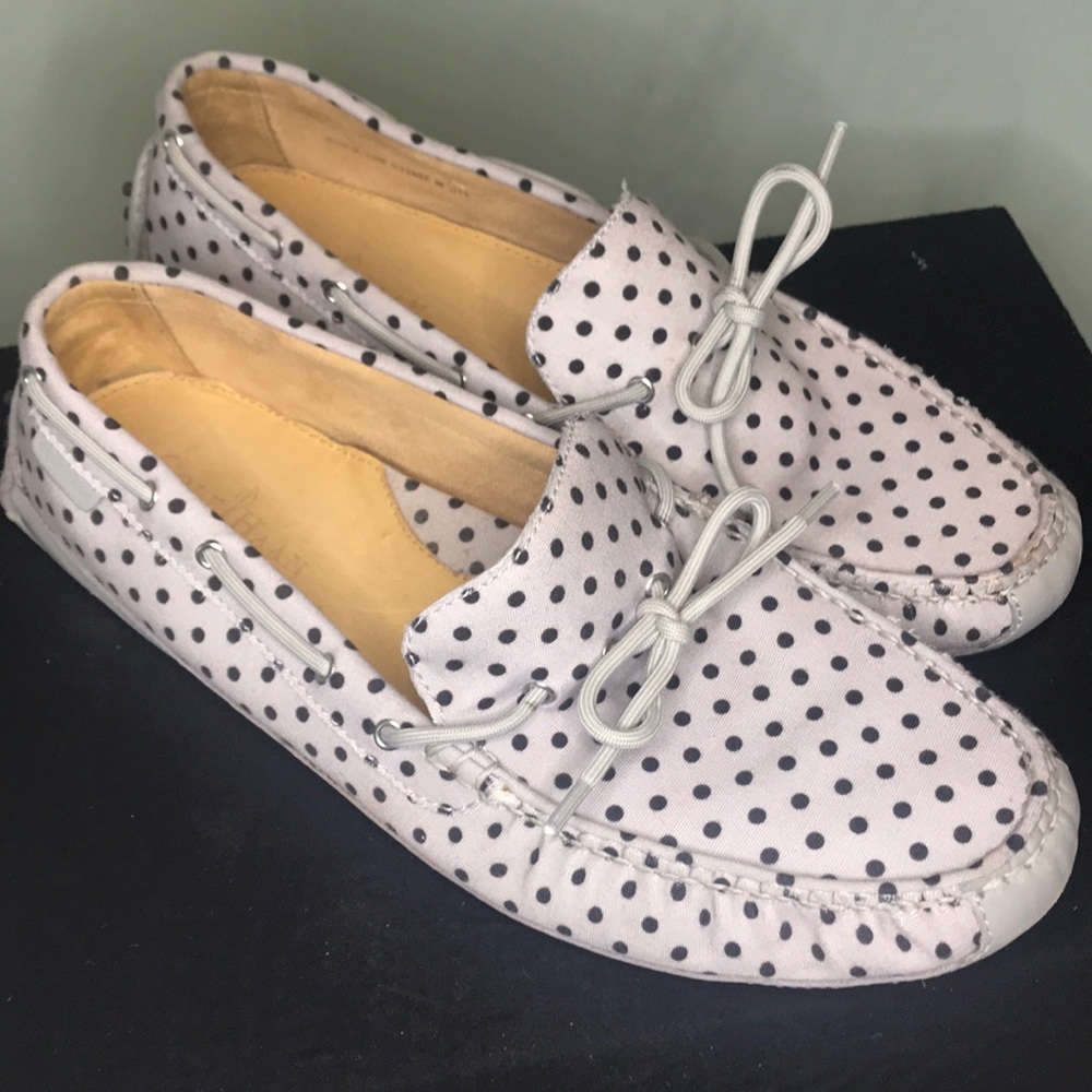 Love these! Polka Dot Cole Haan Loafers